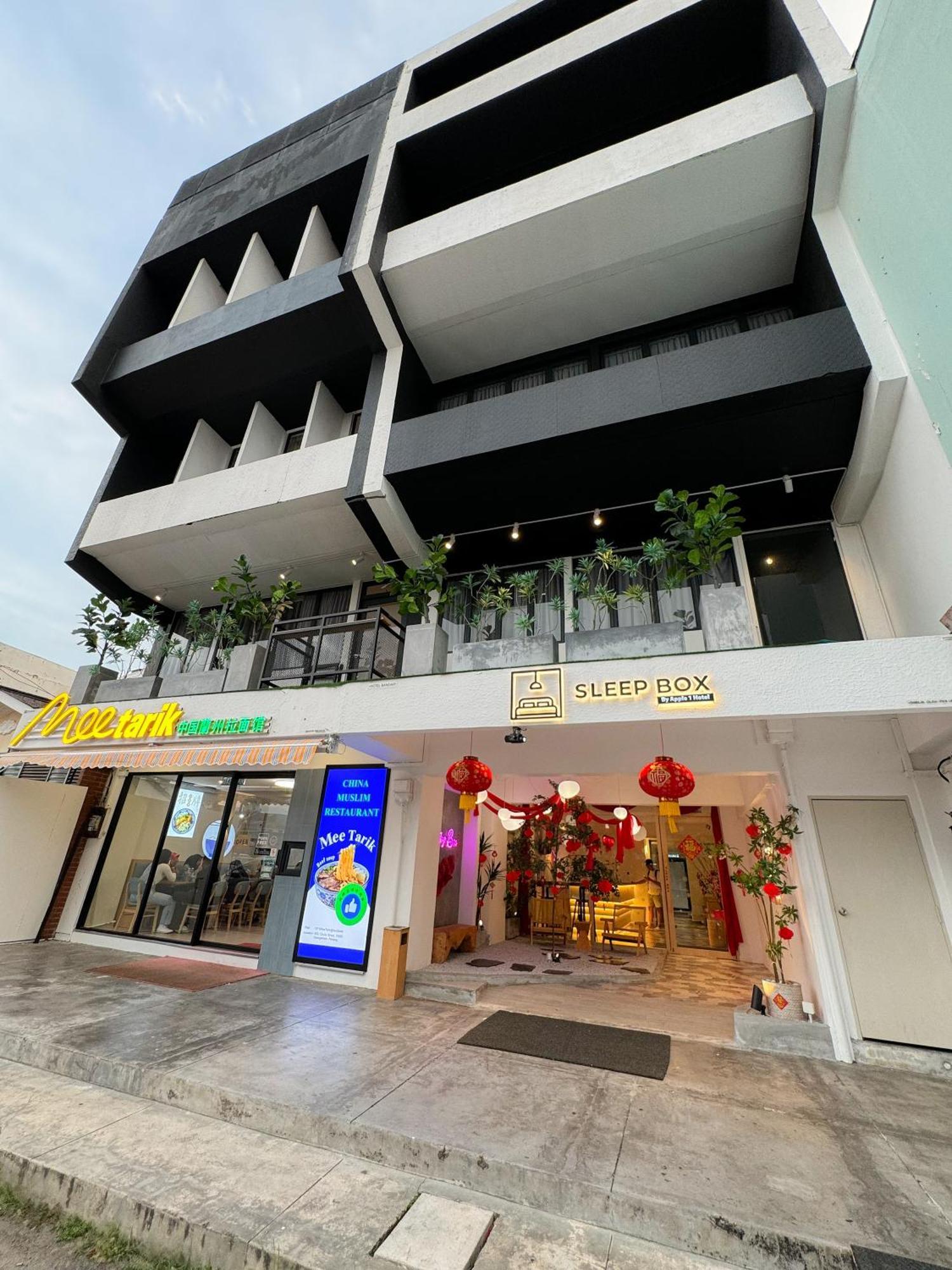 فندق Sleep Box Penang جورج تاون المظهر الخارجي الصورة